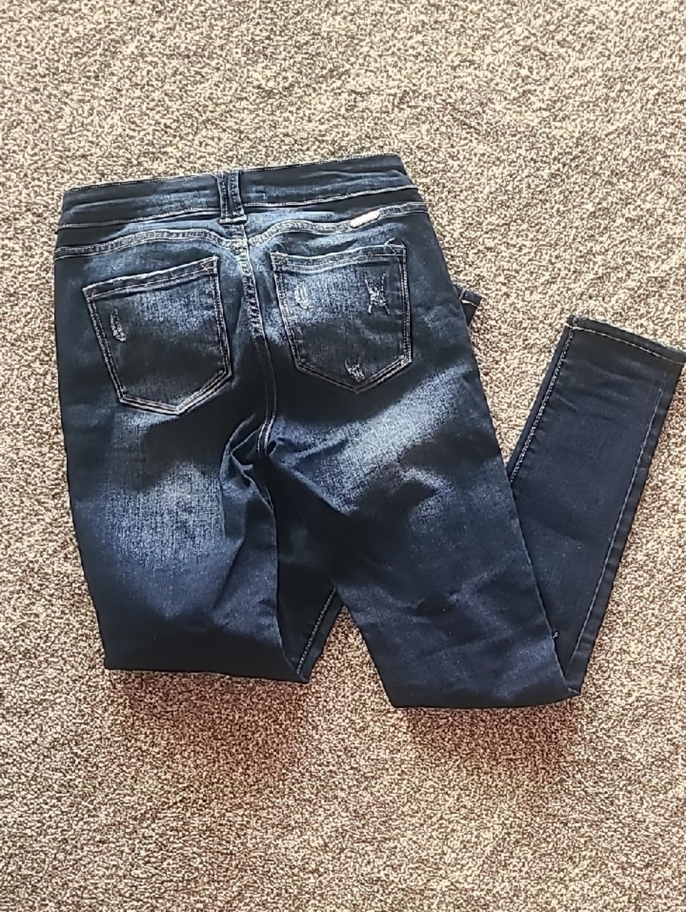 KanCan Dark Blue High-Rise Skinny Jeans